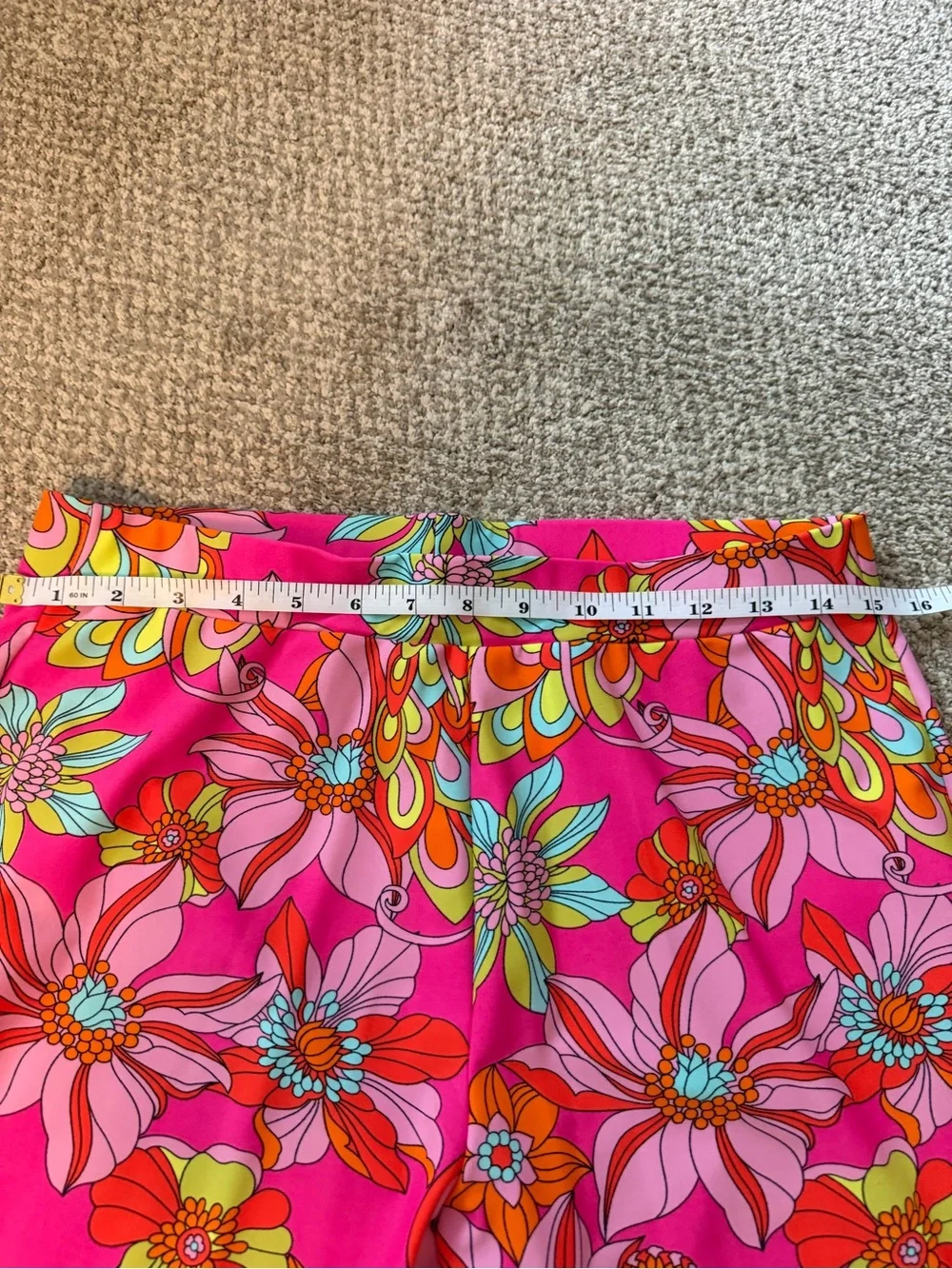 Jude Connally Trixie Crop Pant Twirling Peacock